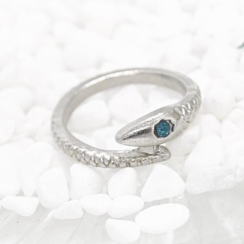 Silver Snake Ring